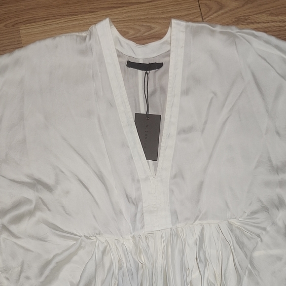 NICHOLAS K DRIFTER White Draped Maxi Dress - Picture 5 of 16